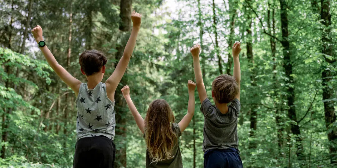 L’impact des bains de forêt sur la santé mentale des enfants