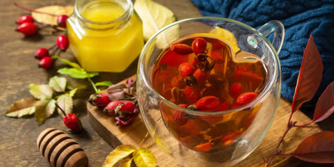 Focus sur la tisane d'églantier