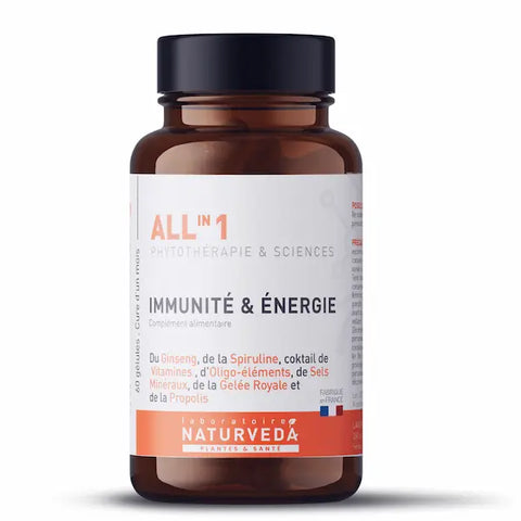 All in One - Immunité et vitalité. Complément alimentaire Naturveda