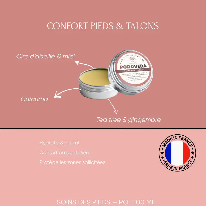 PODOVEDA - Baume Soins des pieds