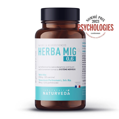 HERBA MIG 0.6 Stress, Anxiété et Mal de tête