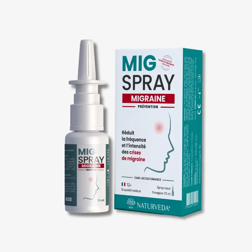 MIG SPRAY – Spray nasal contre les migraines