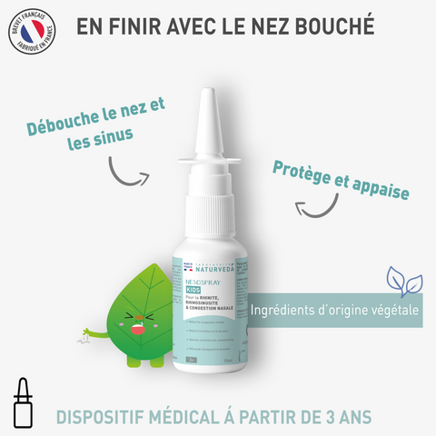 NESOSPRAY KIDS Rhinosinusite congestion nasale chez l'enfant