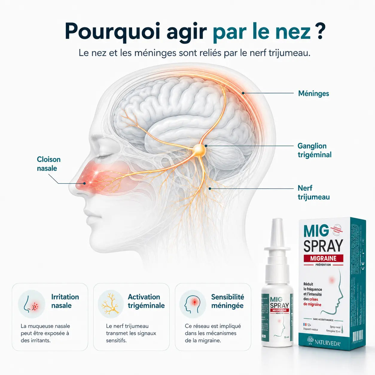 MIG SPRAY - Migraine
