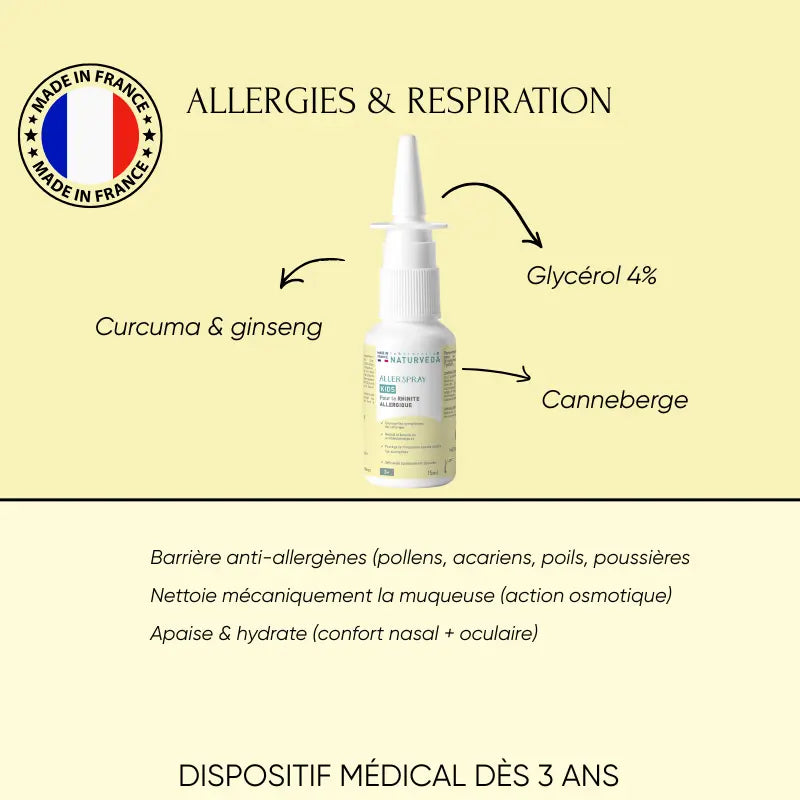ALLERSPRAY | Rhinite allergique chez l'enfant